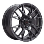 15" A-Line Dazzle 4/100 & 4/108 Graphite Alloy Wheels