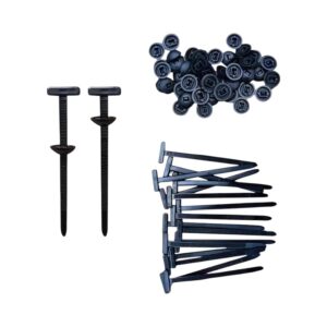 Universal Cable Ties With Support Clip 95mm (50pcs)