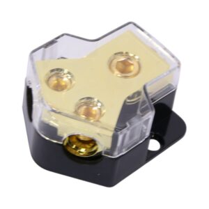 Black Spyder 1-in-2-Out Distribution Block