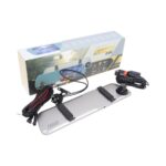 Dual Channel Rear View Mirror Dash Cam 5.5″ IPS Touch Screen Full HD 1080p