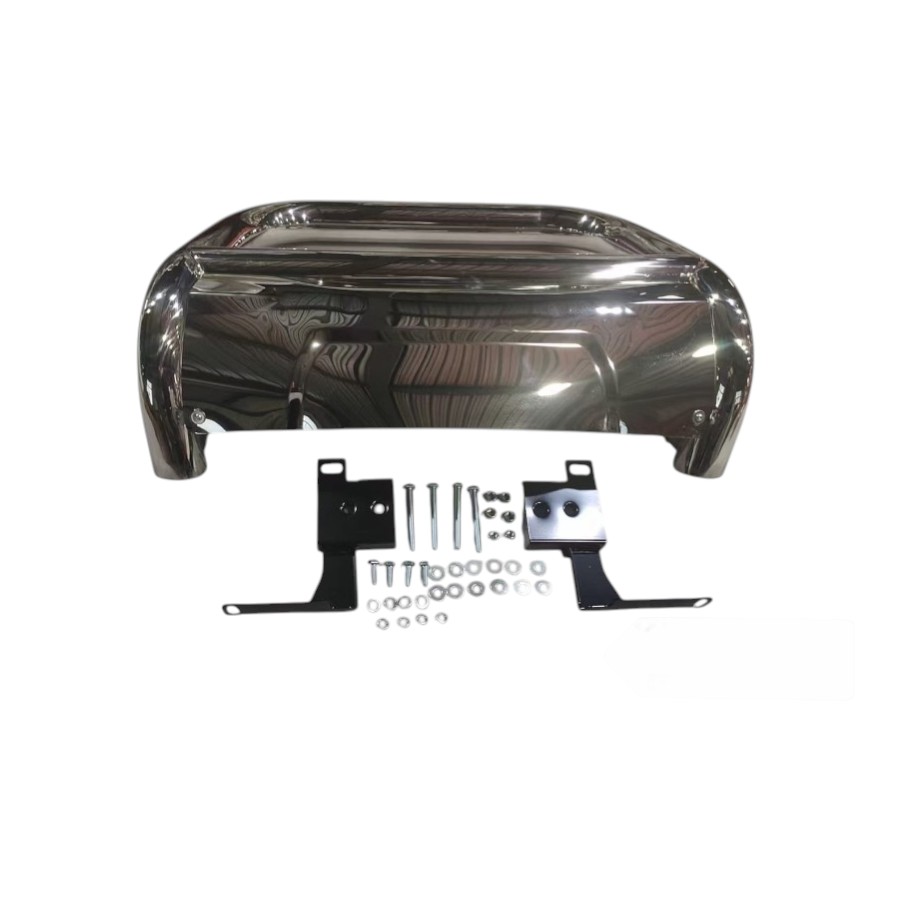 MTY1816-NBCOEM Chrome OEM Style Nudge Bar for Toyota Hilux 2016+ - Image 1