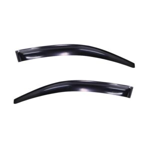 Matt Black Windshields for Toyota Hilux Double Cab 2011-2015 (Front only)