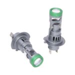 Green Tip H7 LED 12-50w 6000k Replacement Bulbs (pair)