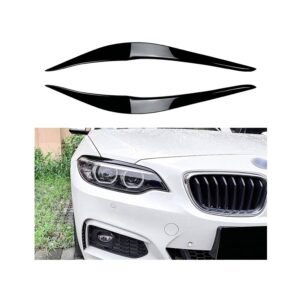 Gloss Black Eyelids for Bmw F22/F87 2 Series