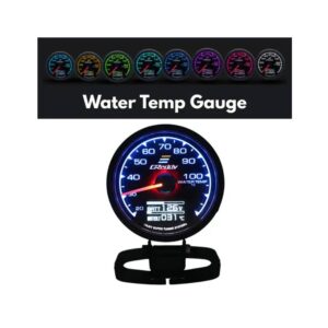 GReddy 62mm Multi D/A Water Temp Gauge