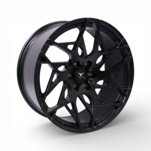 22" Bt-580 6/139 Satin Black Alloy Wheels