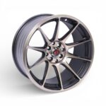 17" NS024 4/100 & 4/114 Matt Bronze Alloy Wheels