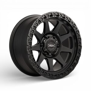 17" A-Line Arizona 6/139 Satin Black Flow Forming Alloy Wheels