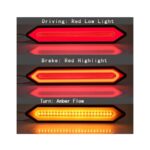 Universal LED Tail Light Bar with Sequential Brake & Turn Signals - Image 2