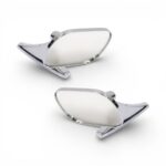Classic Chrome Steel Side Mirror - Type-414 (Pair)