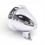 Classic Chrome Bullet Round Mirrors - Type-422 (pair) - Image 2