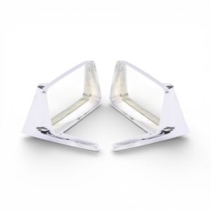 Classic Chrome Square Side Mirrors - Type-4511 (pair)