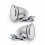 Classic Chrome Bullet Side Mirrors - Type-437 (pair)