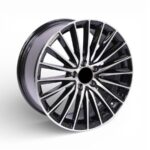 18" Zm18 5/112 Black Machine Face Alloy Wheels