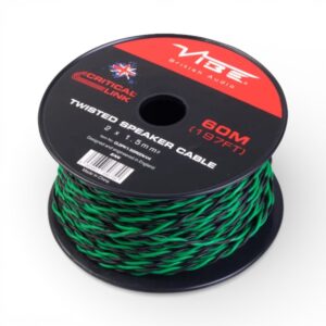 Vibe CLSPK1.5 Green Speaker Cable 1.5mm 60m OFC (per metre)