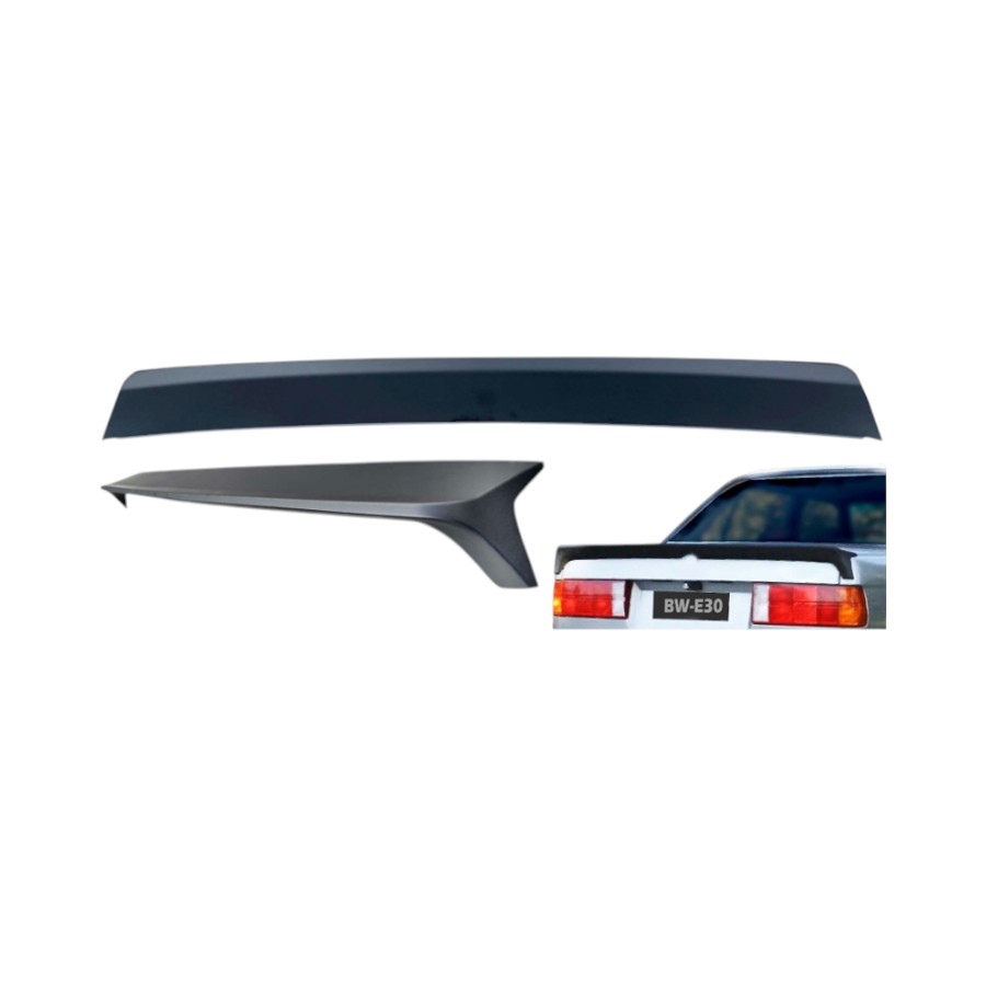 AS1430 ABS Alpina Design Bootspoiler for Bmw E30 (1982-1991) - Image 1