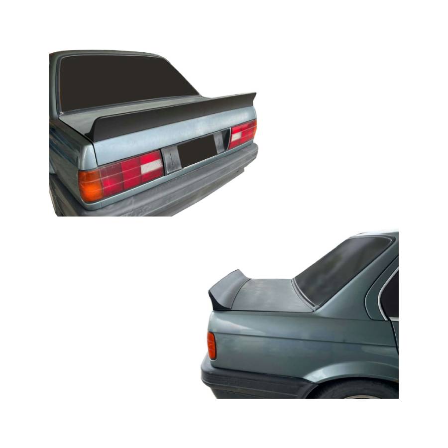 AS1658 ABS Rocket Bunnet Design Bootspoiler for Bmw E30 - Image 1