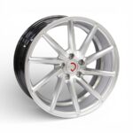 17" GR7255 5/100 Hyper Silver Alloy Wheels