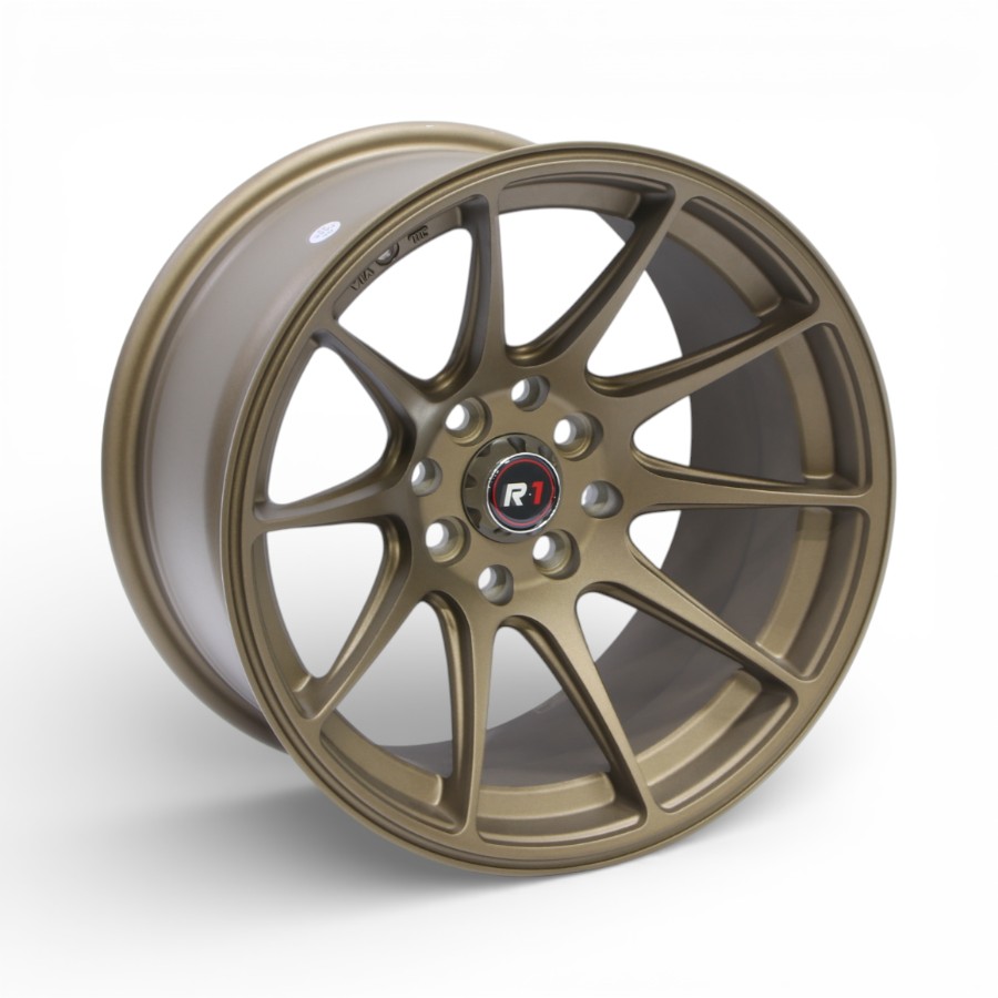 DX616 15 BRONZE 15" DX616 4/100 & 4/114 Bronze Alloy Wheels - Image 1