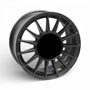 15" GRX1515 4/100 & 4/108 Matt Black Alloy Wheels