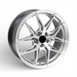 17" GR065 5/100 Hyper Silver Alloy Wheels