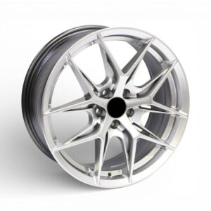 17" GR065 5/100 Hyper Silver Alloy Wheels