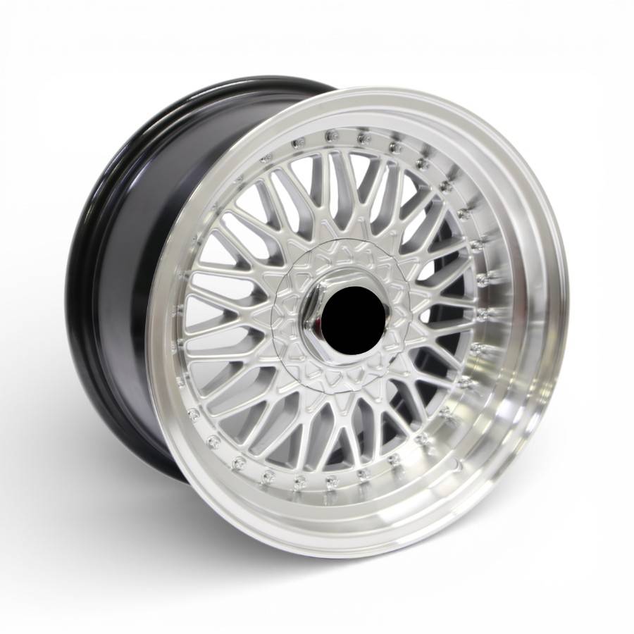 KS031 15 108 15" KS031 4/100 & 4/108 Hyper Silver Alloy Wheels - Image 1
