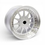 17" NDT-BBS 4/100 & 4/114 Silver Machine Lip Alloy Wheels