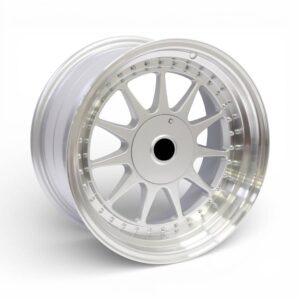 17" NDT-BBS 4/100 & 4/114 Silver Machine Lip Alloy Wheels