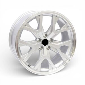 17" M8625 5/100 Machine Silver Alloy Wheels