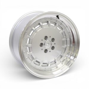 17" M8619 5/100 Machine Silver Alloy Wheels