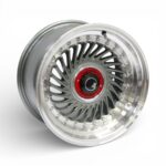 15" M8632 4/100 & 4/108 Machine Silver Alloy Wheels