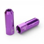 Anodized Purple Wheel Nut Set - 12x1.5 (20pieces)