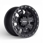 20" A-Line Combat 6/139 Satin Black Alloy Wheels