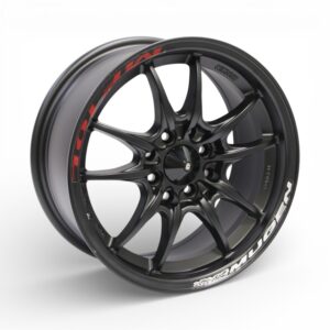 15" RGW1070 4/100 & 4/114 Matt Black Alloy Wheels