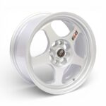 15" RGW5579 4/100 Silver Alloy Wheels