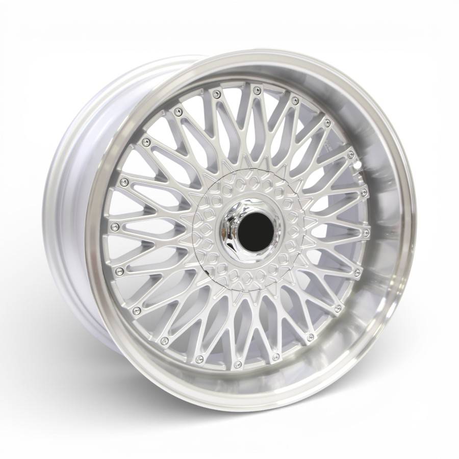 ZAR-C-3 17 17" CW-C3 4/100 & 4/108 Silver With Rivets Alloy Wheels - Image 1