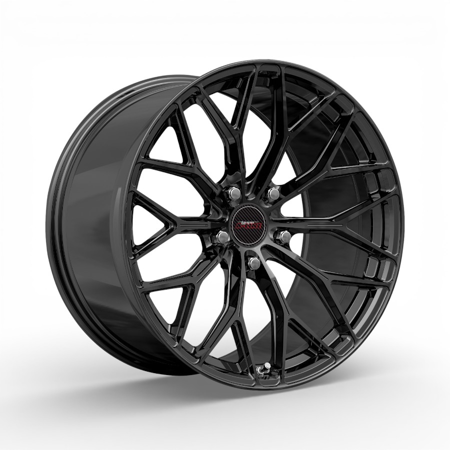 82341404 aline ultra 19" A-Line Ultra 5/112 Gloss Black Alloy Wheels - Image 1