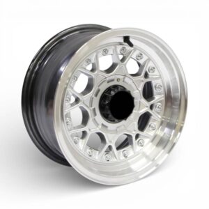 14" M7640 4/100 & 4/114 Hyper Silver Alloy Wheels