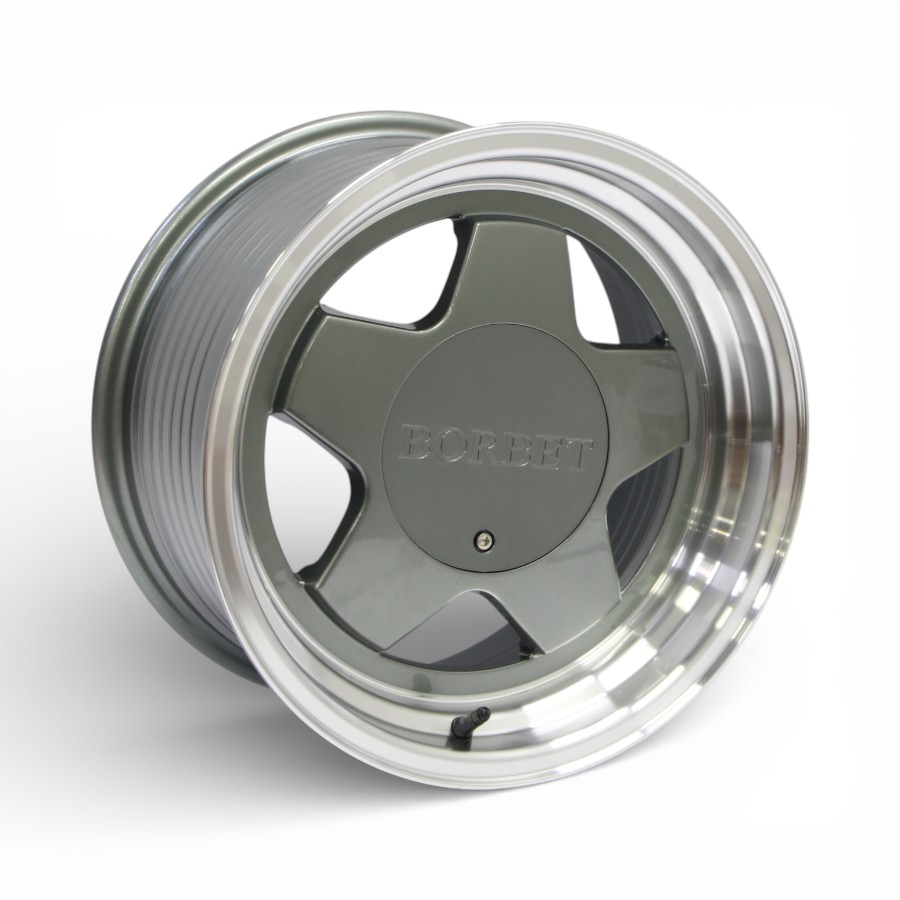 M8740 15 GM 15" M8740 4/100 & 4/108 Gunmetal Alloy Wheels - Image 1