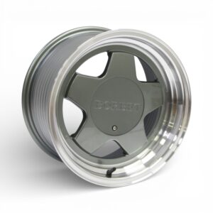 15" M8741 4/100 & 4/114.3 Gunmetal Alloy Wheels