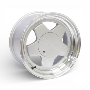 15" M8742 4/100 & 4/108 Silver Alloy Wheels