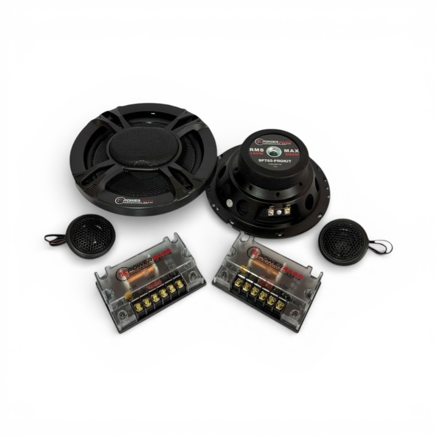 SPT65-PROKIT Powerbass SPT65-PROKIT 6.5" 600w/180rms Component Split System - Image 1