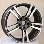 20" 5/130 9.5j Gunmetal Machine Face Alloy Wheel (Single)