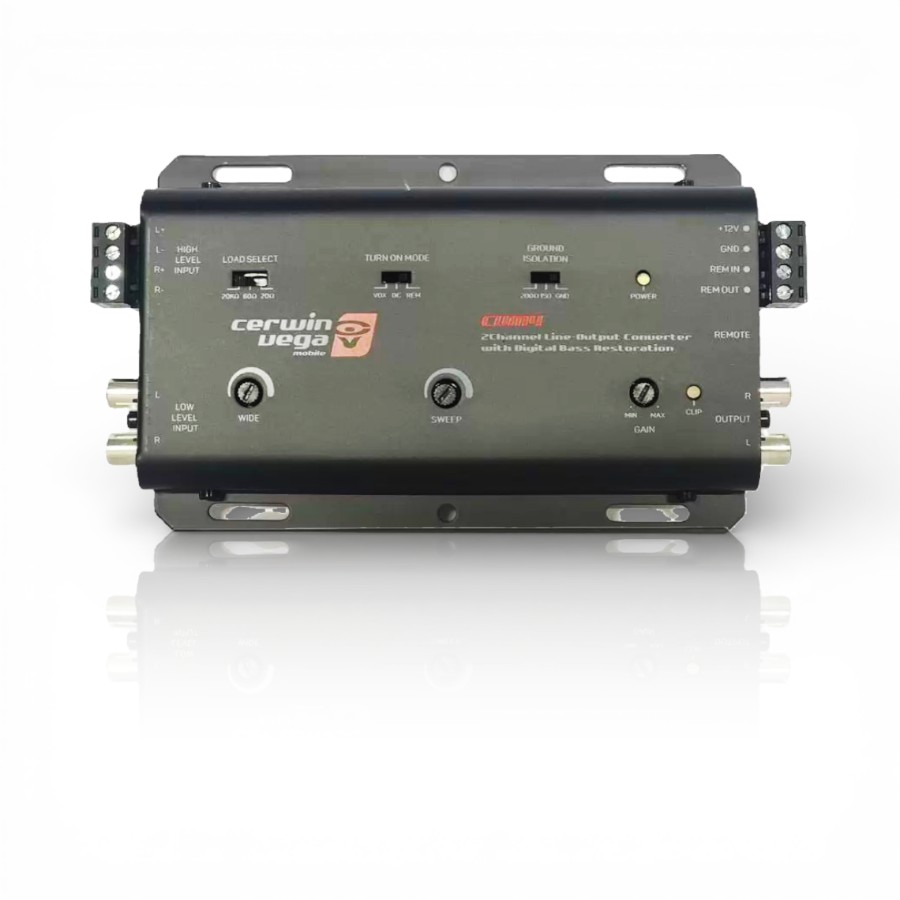 CV-CVM4 Cerwin Vega – CVM4 – 2 Channel Line Output Converter and Bass Enhancement Processor - Image 1