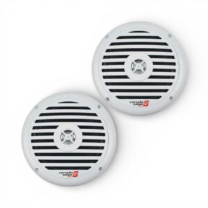 Cerwin Vega XM65W 6.5" 60w/30rms Marine Grade 2way coaxial Speakers