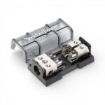 Rockford Fosgate RFFDAGU AGU fused distribution block with 3 inputs and 3 outputs