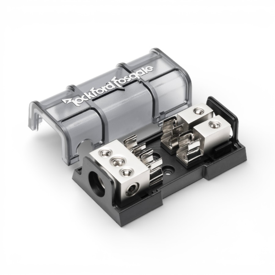 RFFDAGU Rockford Fosgate RFFDAGU AGU fused distribution block with 3 inputs and 3 outputs - Image 1