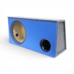 12" Vinyl Front Subwoofer Enclosure with Flared Port - Blue