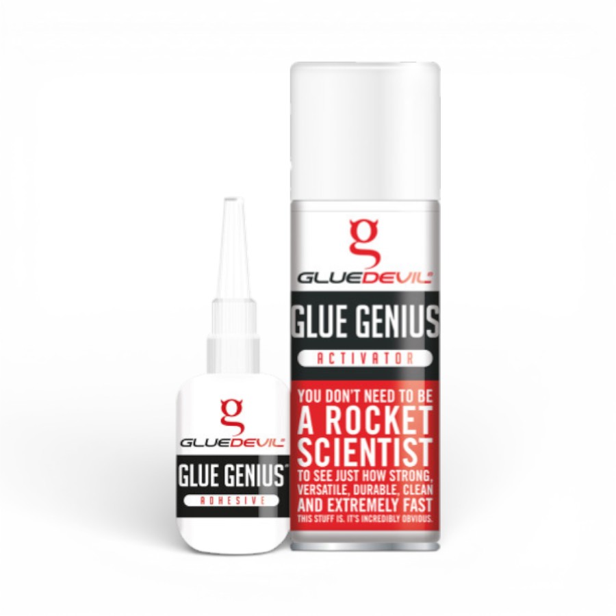 GD6103 Glue Devil Super Genius Kit (adhesive & activator) - Image 1